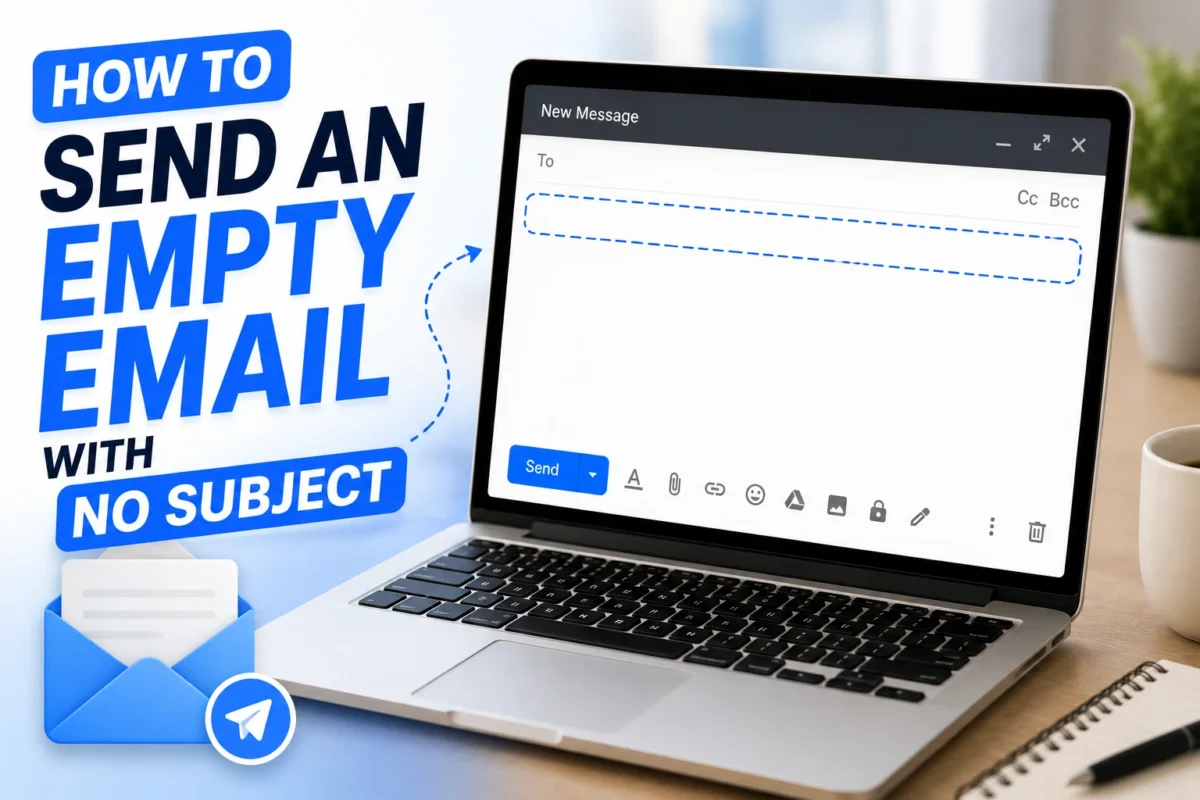 How to Send an Empty Email with No Subject